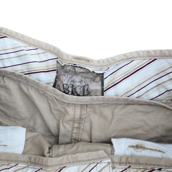 BKE Sam Convertible Khaki Paint Splatter Pants Women's 27x33 - Picture 9 of 10